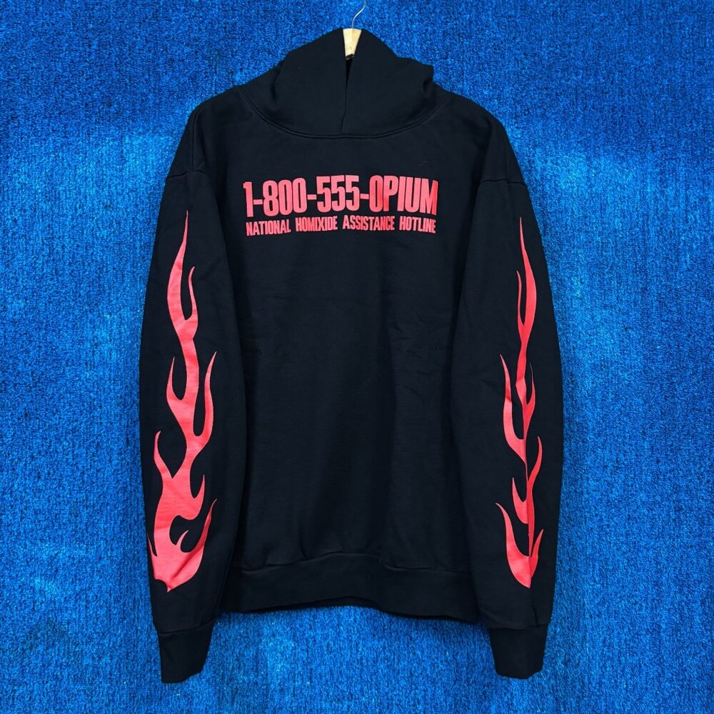 Opium HXG Hoodie Homixide Gang Rap Hoodie Size Medium